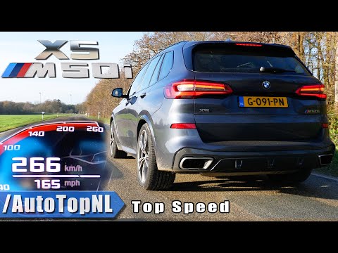BMW X5 M50i 530HP | ACCELERATION & TOP SPEED 0-266KMH 0-165MPH By AutoTopNL