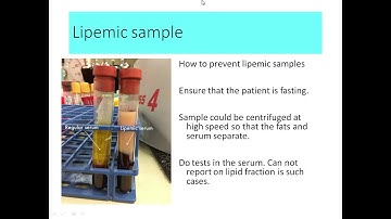 Pre analytical error