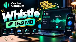 Cactus Whistle AI Tutorial: 16MB Offline Speech-to-Text Model (6x Faster Than OpenAI Whisper) screenshot 2