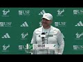 Usf football alex golesh spring presser 040924