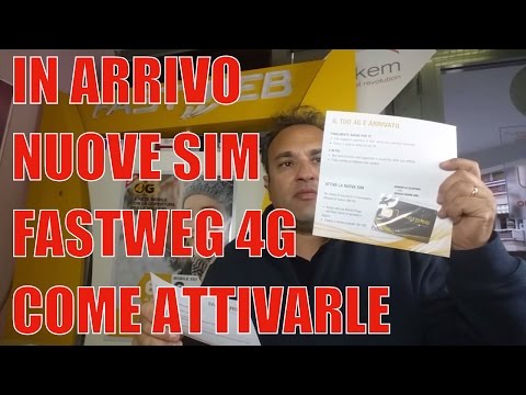 Fastweb cambio sim 4g istruzioni