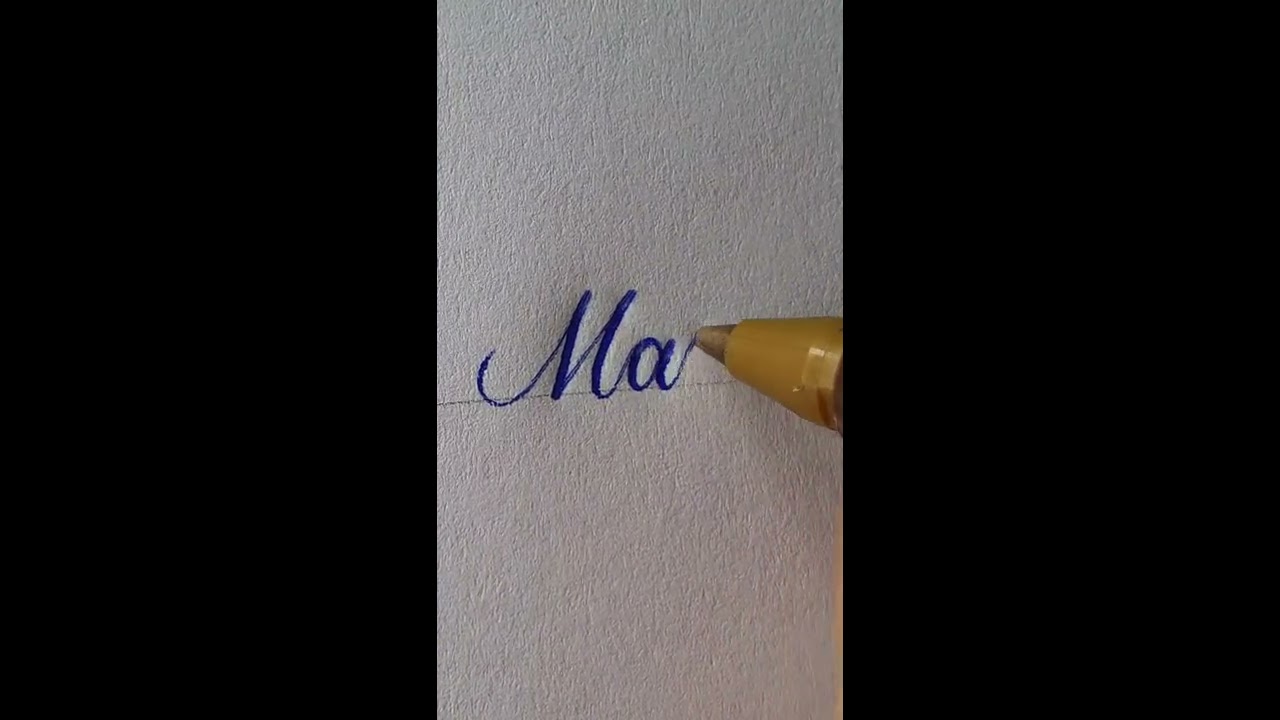 Maria Shorts Jutaic Rte Caligrafia Calligraphy Lettering