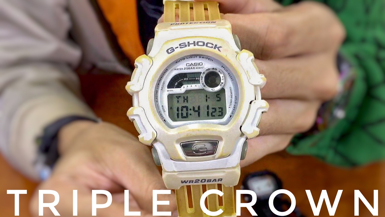 G-Shock DW-004 Triple Crown collaboration | Temperature Memory version