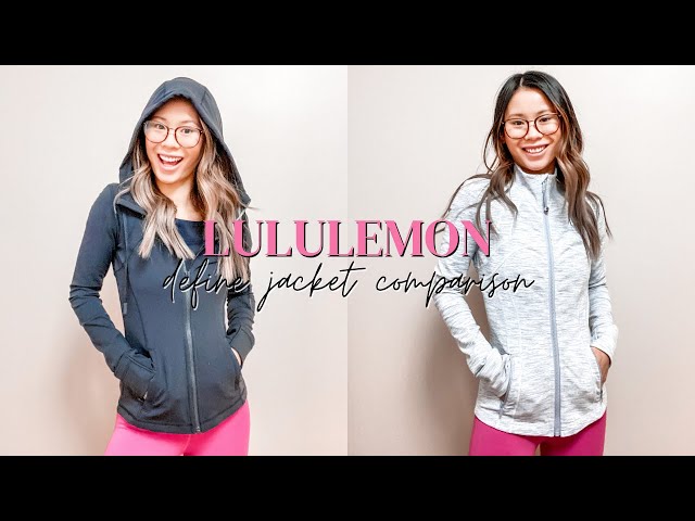 LULULEMON DEFINE JACKET COMPARISON