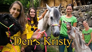 První ježdění na Megie /Vlog s @kristy.mranch