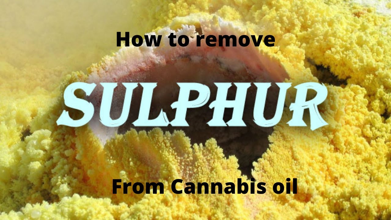 How To Remove Sulfur From Wax
