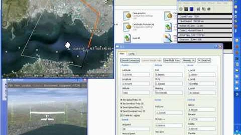 MyAutoPilot Hardware In the Loop (HIL) with Flightgear navigation
