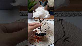 Diy Cherry blossom tree 😍 #diy #youtubeshorts #shortvideo