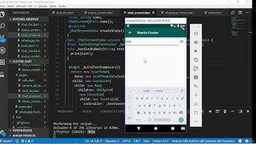 Master Flutter Dart De cero a experto - Flutter WhatsApp CLONE - 15 Manejar Submit