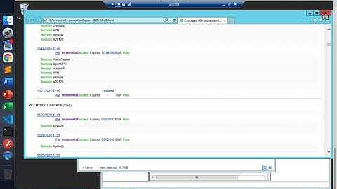 Cohesity Protection Report (PowerShell)