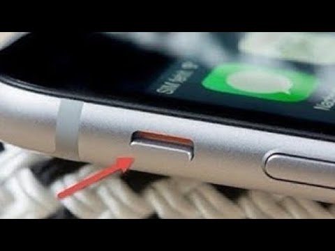 Вопрос: Как включить в iPhone беззвучный режим?