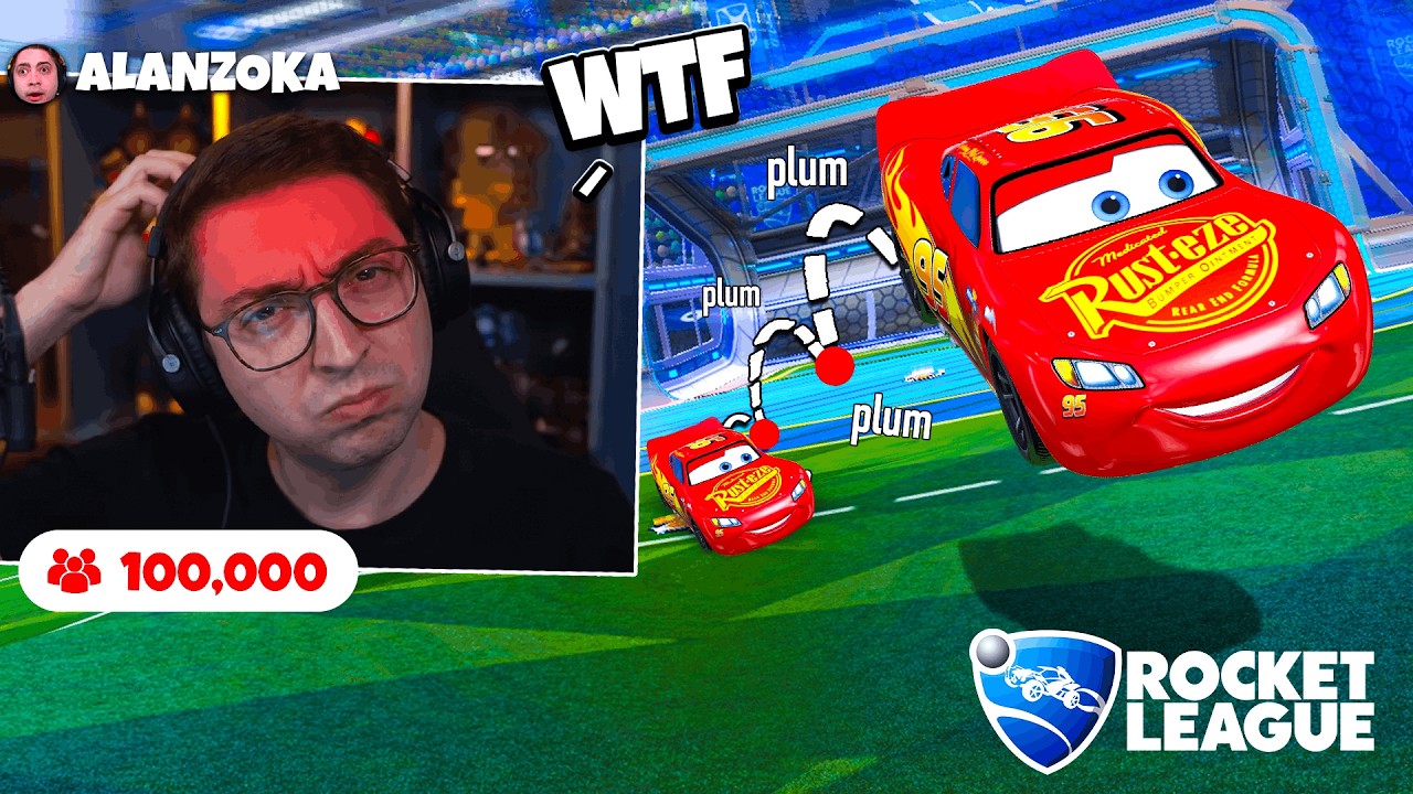 TROLEI STREAMERS COM PULO INFINITO NO ROCKET LEAGUE KKKKKK