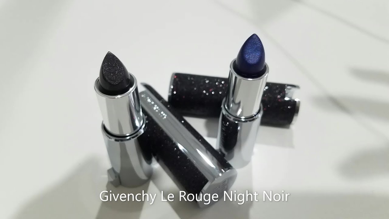 Givenchy Le Rouge Night Noir - YouTube