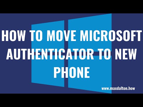 How to Move Microsoft Authenticator to a New Phone