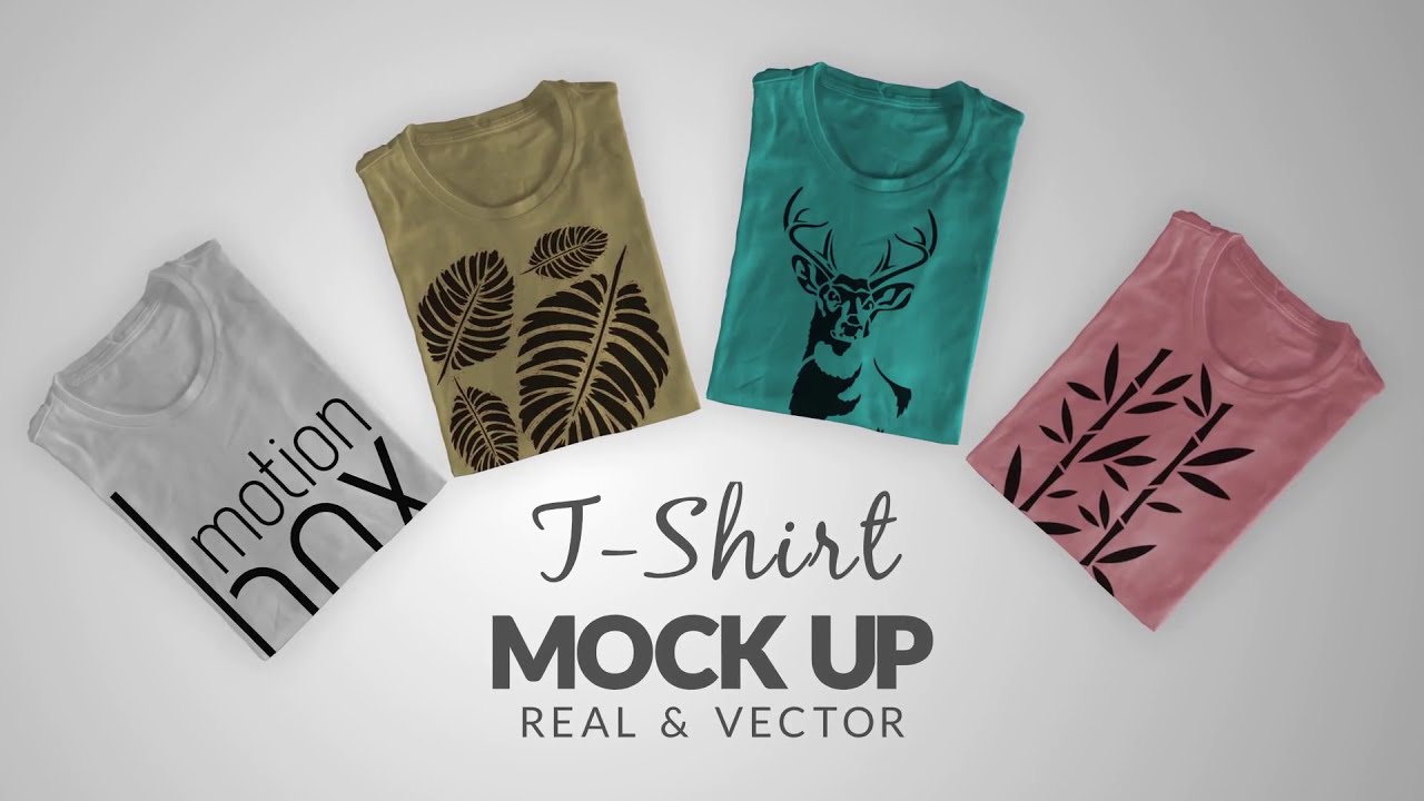 Download T Shirt Mock Up Promo Pack 4K for After Effects 2019 - YouTube