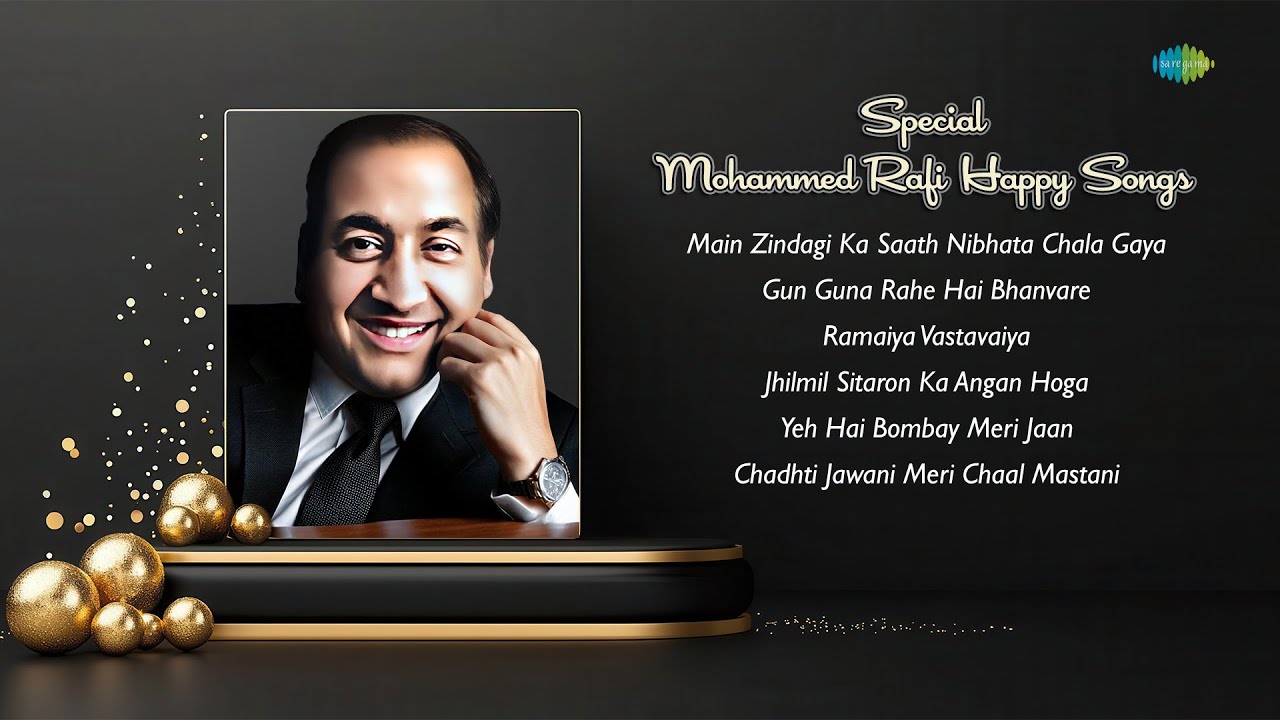 Mohammed Rafi Happy Songs | Main Zindagi Ka Saath Nibhata | Jhilmil ...