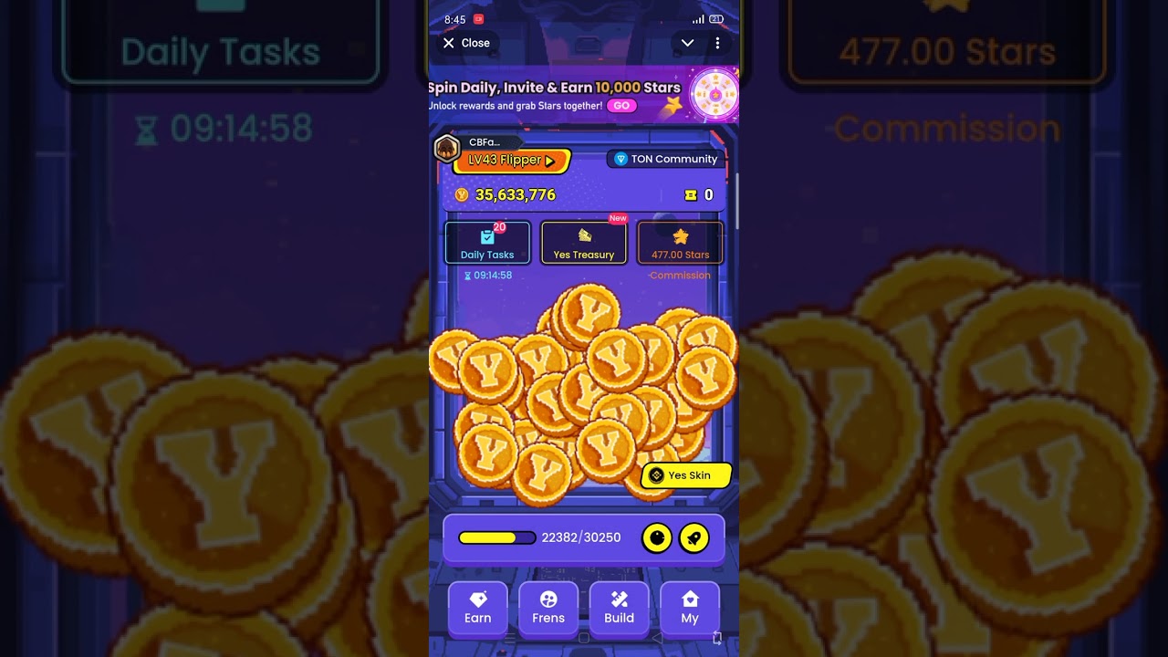 yes coin new update 