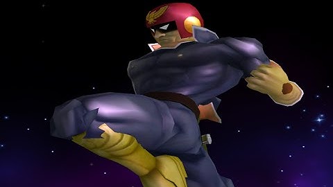 Super Smash Bros. Melee TAS - Captain Falcon Wrecks Level 9 CPUs