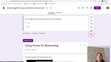 Demo of Google Forms Formative Assessment Using Screencastify
