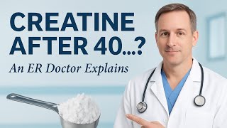 Should You Take Creatine After 40? An ER Doctor Reveals the Truth 💪🧠🩺⚡