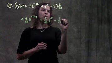 3.2 The Derivative as a Function (#25)