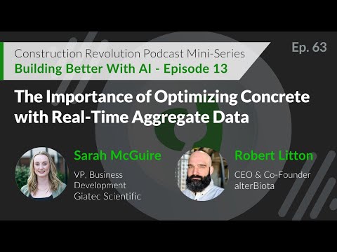 The Importance of Optimizing Concrete with Real-Time Aggregate Data