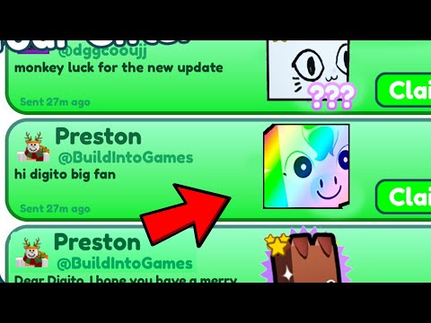 PRESTON GIFTED Me SECRET PETS in Pet Simulator X