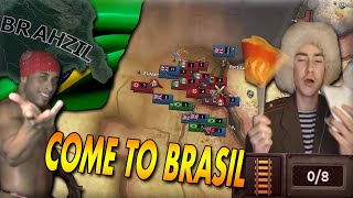 BRAZIL COMES TO YOU IN HOI4 MP! CAN BRAZIL SAVE THE AFRICAN DISASTER!? - HOI4 Multiplayer