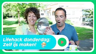 Lifehack Donderdag: Zelf ijs maken! 🍨 | Radio 10