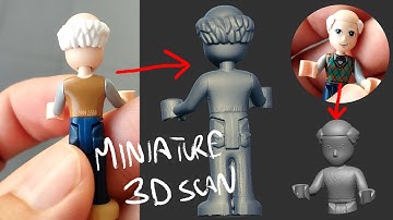 3d scan of small figurine with own DIY build of Structured Light Scanner