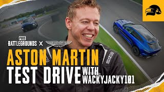 PUBG Collaboration | Aston Martin Test Drive with WackyJacky101