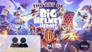 Big Helmet Heroes - How to Play Local Coop Multiplayer (Gameplay)