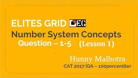 Important concepts of Number System