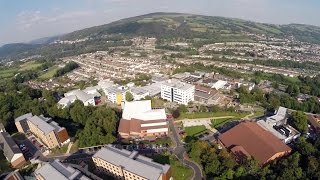 Pontypridd Campus Aerial Tour - University of South Wales