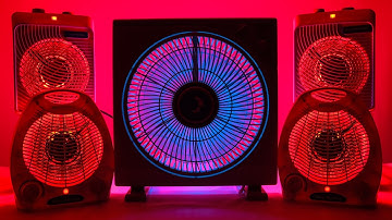 😴 4X Fan Heater Sounds and Fan Noise with Deep Tube Noise for Fast and Easy Sleep