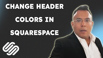 How to change header colors in Squarespace  { 2025 edition }