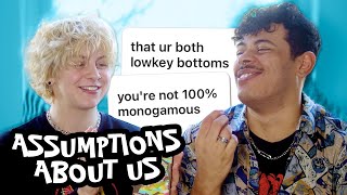 WE’RE BOTH BOTTOMS?! ASSUMPTIONS ABOUT OUR RELATIONSHIP...| NOAHFINNCE