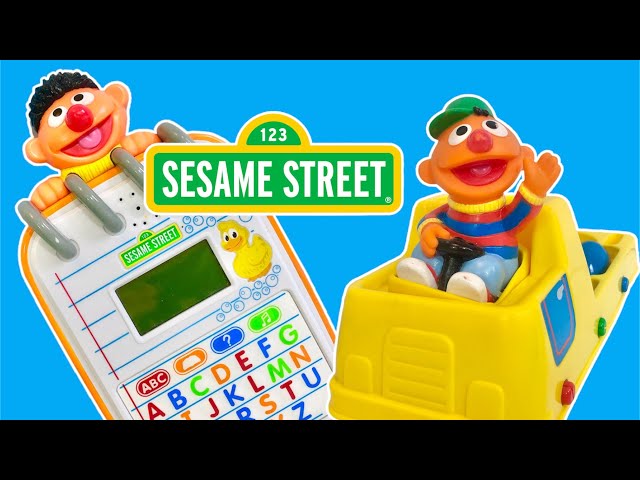 SESAME STREET Ernie ABC Learning Letters The Alphabet