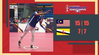 Sorotan Perlawanan: Malaysia 2  0 Brunei | Regu | ISTAF World Cup 2024