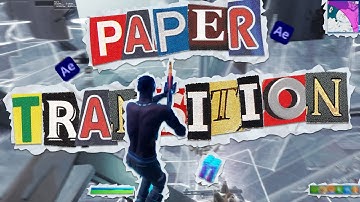 How To Make This *INSANE* Paper Transition Like Smuti, Shard, Restrained | After Effects Tutorial