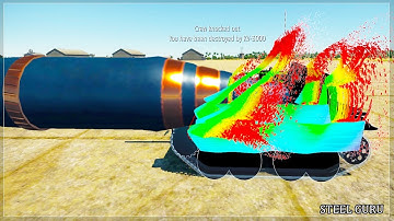 3000mm SHRAPNEL Vs TANK - New Kill Cam Animation in War Thunder
