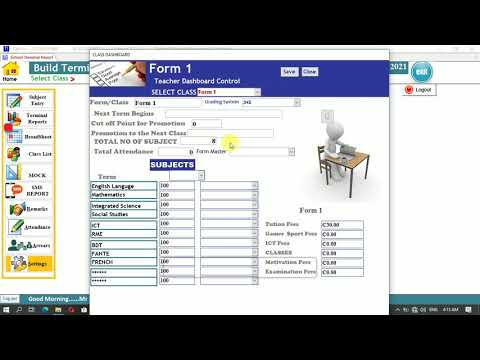 SETUP AND CONFIGURE SCHOOL TERMINAL REPORT CARD