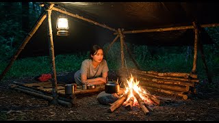 Download Lagu Building a Tarp Shelter for Camping - Solo Bushcraft Skill, Outdoor Survival MP3 Download Lagu Building a Tarp Shelter for Camping - Solo Bushcraft Skill, Outdoor Survival MP3