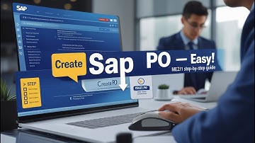 👉 How to Create a Purchase Order in SAP | ME21N T-Code Full Tutorial (Step-by-Step Guide) #sapmm