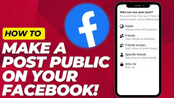 How to Make a Post Public on Facebook - 2025 (Maximize Your Engagement On Facebook!)