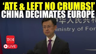 LIVE | China Breathes Fire At Europe Over Russia Sanctions After Fighting Trump Tariffs