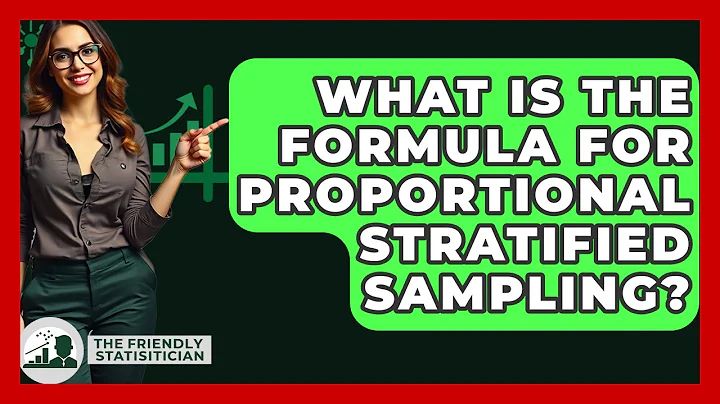 What Is The Formula For Proportional Stratified Sampling? - The Friendly Statistician