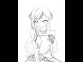 An shiraishi wedding outfit speedpaint #projectsekai