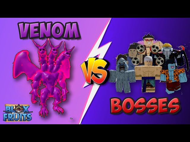 FIGHT EVERY BOSSES in 3rd SEA WITH VENOM AND ELECTRO v3