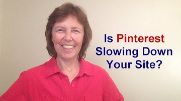 How Pinterest Widget Slows Site Load Time